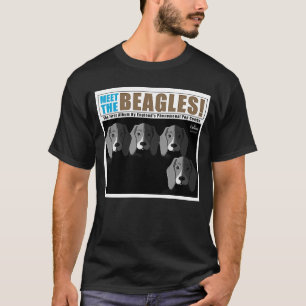 Meet The Beagles  Dog  Classic Album Parody T-Shirt