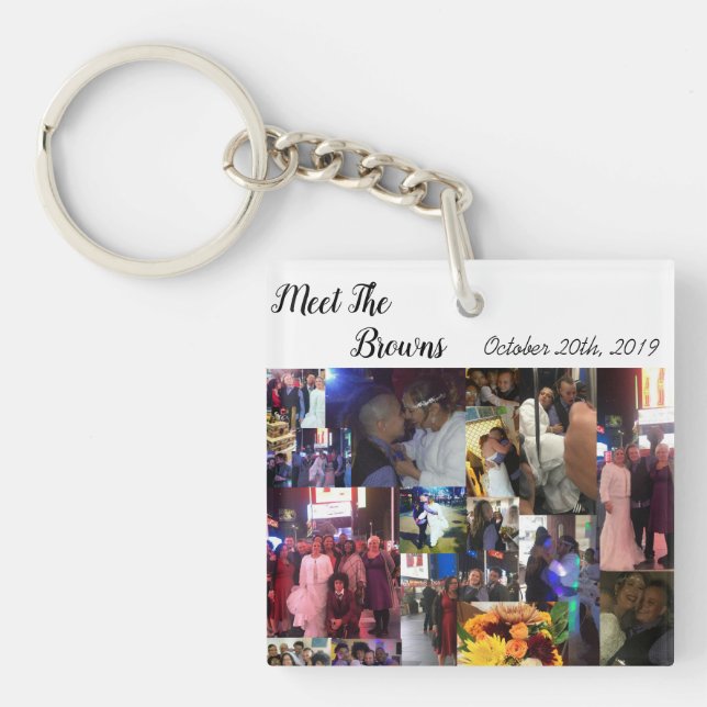 Meet the Browns Key Ring (Front)