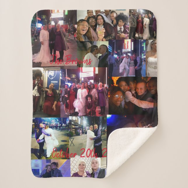 Meet The Browns Sherpa Blanket (Front)
