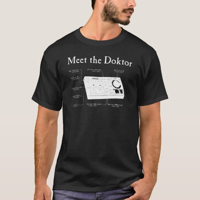 Meet the Doktor T-Shirt (Front)