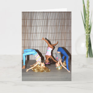 Meet the Gym Girls. Card