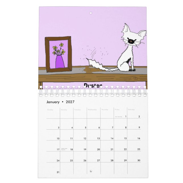 Meet the Mews Calendar 2013 (Jan 2027)