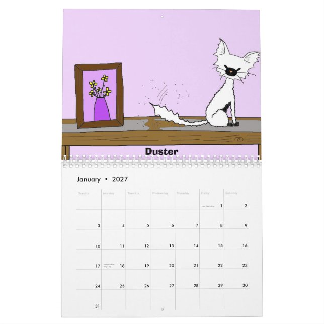 Meet the Mews Calendar 2015 (Jan 2027)
