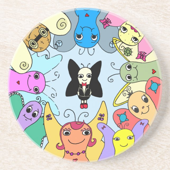 Meet the Peanut People Coaster (Front)