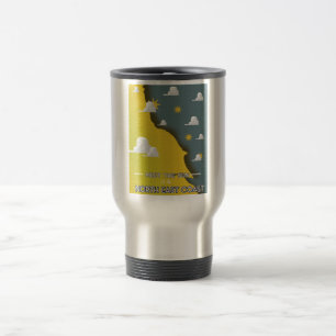 Meet The Sun, on the North East Coast Travel Mug