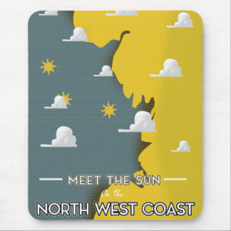 Meet The Sun, on the North West Coast Mouse Mat
