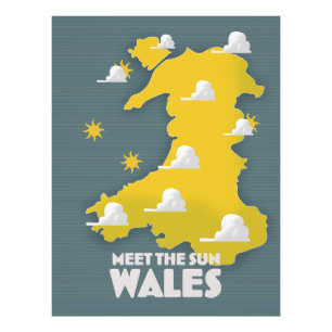 Meet the Sun Wales Photo Print