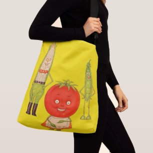 Meet the Vegetables Crossbody Bag