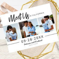Meet Us In Wedding Save The Date 3 Photo