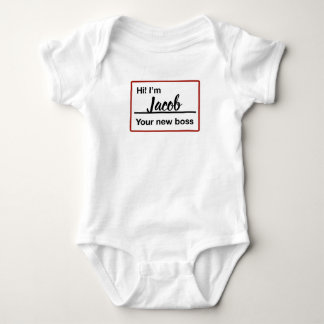 Meet your new boss baby bodysuit