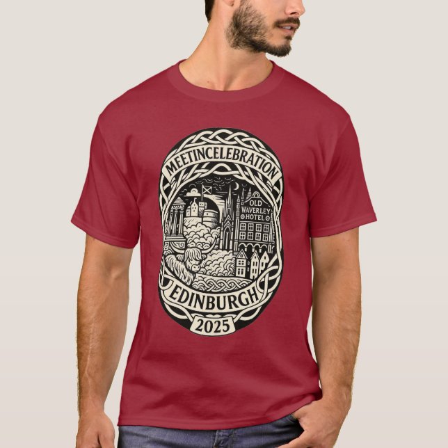 MeetinCelebration Edinburgh 2025 - Night Time T-Shirt (Front)