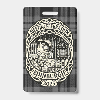 MEETinCelebration Edinburgh ID Badge