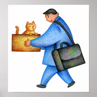 Meeting a new family on the way home. poster