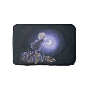 Meeting at Moonlight Bath Mat