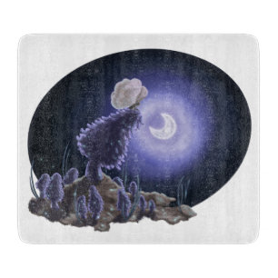 Meeting at Moonlight Cutting Board