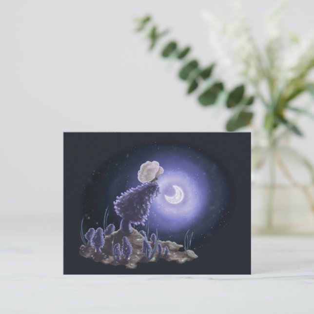 Meeting at Moonlight Postcard (Standing Front)