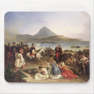 Meeting Between General Nicolas Joseph Maison Mouse Mat