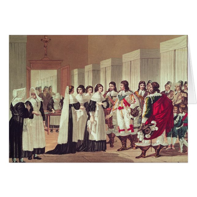 Meeting between Louis XIII (Front Horizontal)