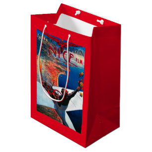 Meeting D' Aviation in Nice, France Poster Medium Gift Bag