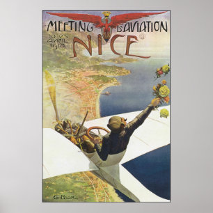 Meeting D' Aviation Poster