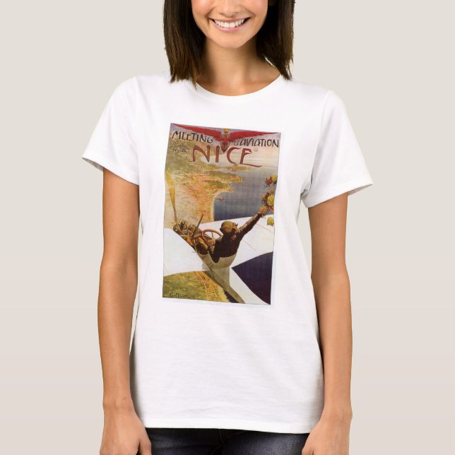 Meeting d'Aviation de Nice T-Shirt (Front)