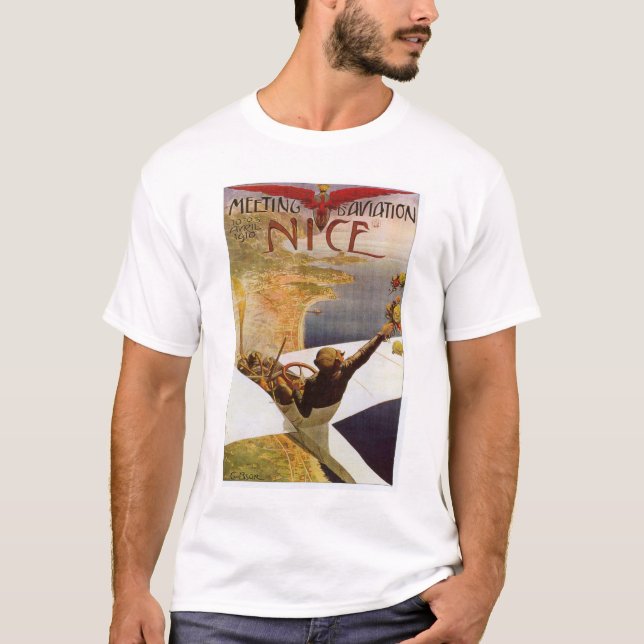 Meeting d'Aviation de Nice T-Shirt (Front)