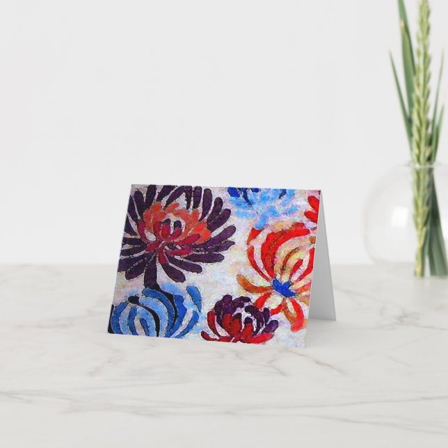 Meeting Flowers ~ Card / Invitations (Front)