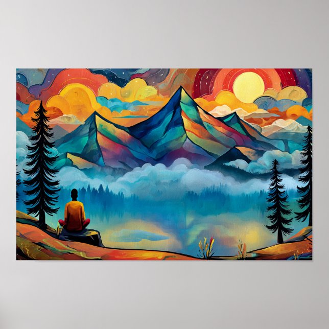 Meeting God on the Mountain Poster (Front)