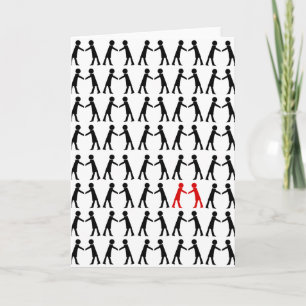 Meeting greetings card