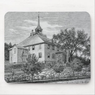 Meeting House at Hingham Mouse Mat