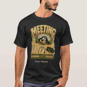 Meeting Maze Personalised Funny Office T-Shirt, Cu T-Shirt