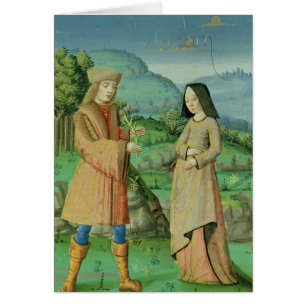 Meeting of Aeneas and Anne, the sister of Dido