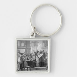 Meeting of St. Augustine and the Donatists Key Ring