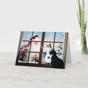 Meeting Santa Card