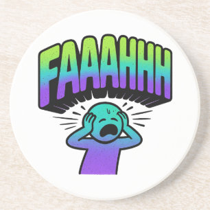 Meeting Survivor - Meme hoodie Coaster