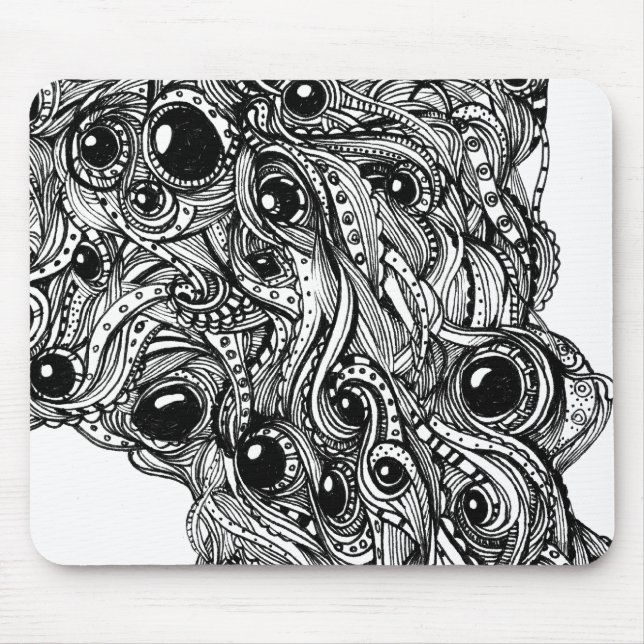 Mega Doodle Mouse Mat (Front)