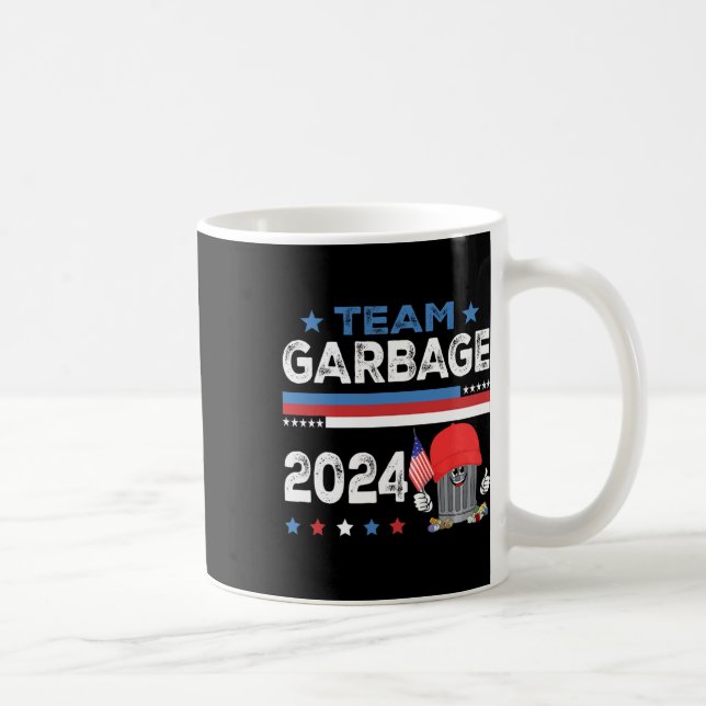 Mega Garbage Proud Trump Supporter 1  Coffee Mug (Right)