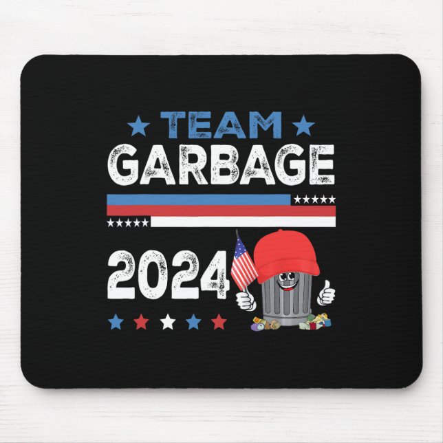 Mega Garbage Proud Trump Supporter 1  Mouse Mat (Front)