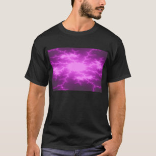 Mega Lightning Fractal Mens T Shirt