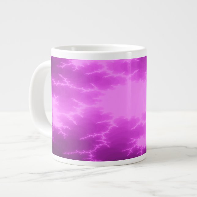Mega Lightning Fractal Mug (Front Left)