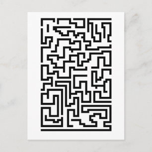 Mega Maze Postcard