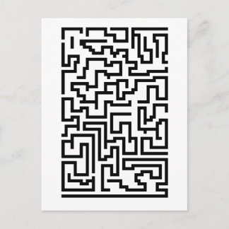 Mega Maze Postcard