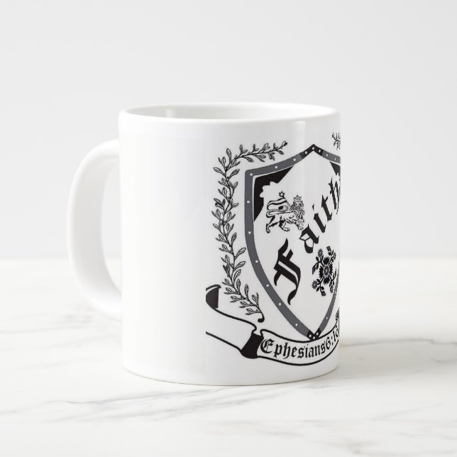 Mega Mug Shalom's Shield of Faith (Front Left)