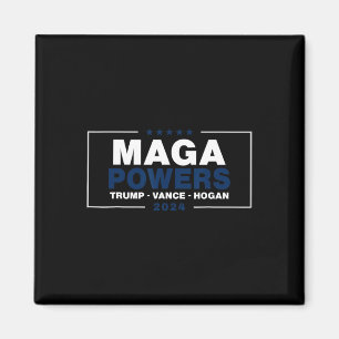 Mega Powers Trump Vance Hogan 2 Magnet