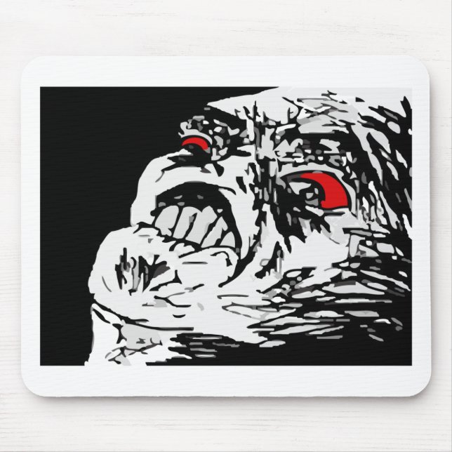 Mega Rage Mouse Mat (Front)