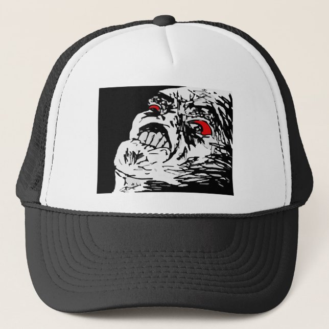 Mega Rage Trucker Hat (Front)