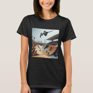 Mega Rampa Brazil. Skateboarding Contest Skateboar T-Shirt