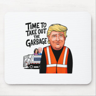 Mega Trump Garge Truck Time To Take Out The Garge  Mouse Mat