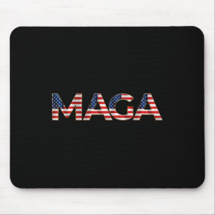 Mega Usa Flag Letters 4th Of July 2024 President T Mouse Mat