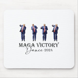Mega Victory Dance Trump 2024 47th President  Mouse Mat